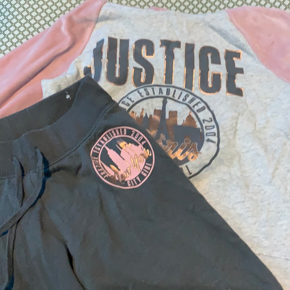 Justice jogger set